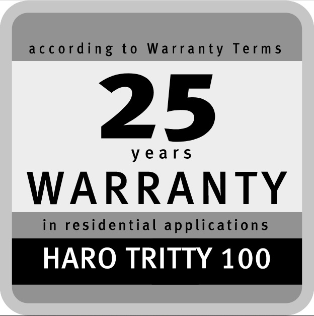 25 year waranty logo